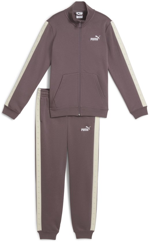 PUMA ESS TAPE Full-Zip Sweat Suit FL G Meisjes Trainingspak - Raisin