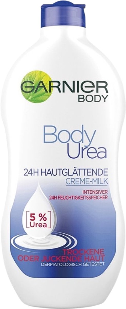 1 x Garnier - Body - Bodylotion - Urea - Gladmakend - Karitéboter - 400 ml - Bodylotion - Droge Huid - Hydratatie - Urea - Karitéboter