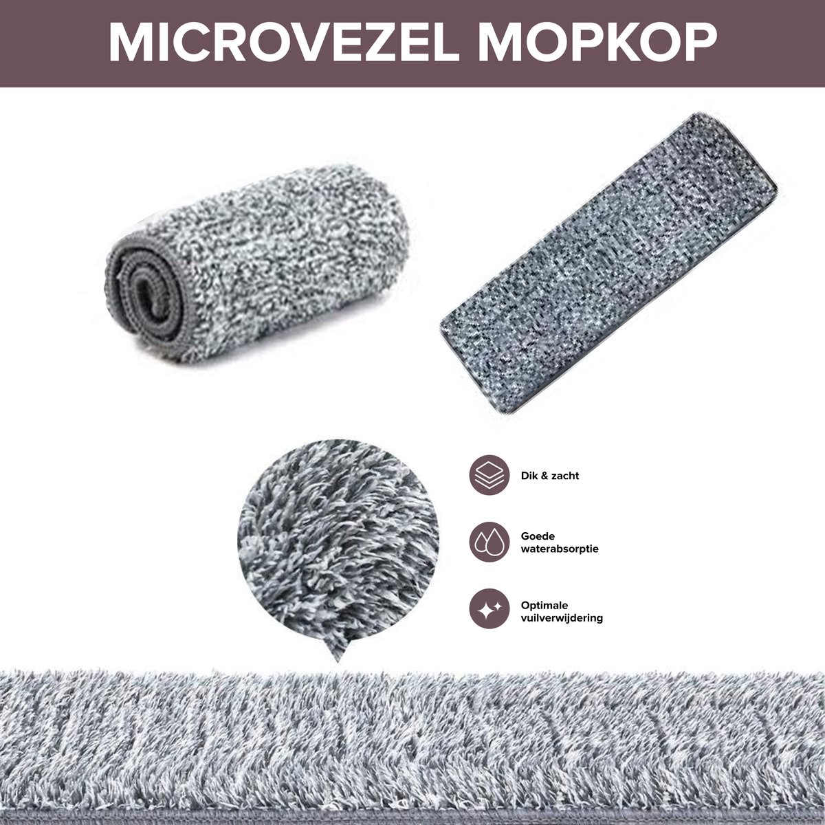 Mevsim Store Barry - Platte Microvezel Mop met Emmer thumbnail 6
