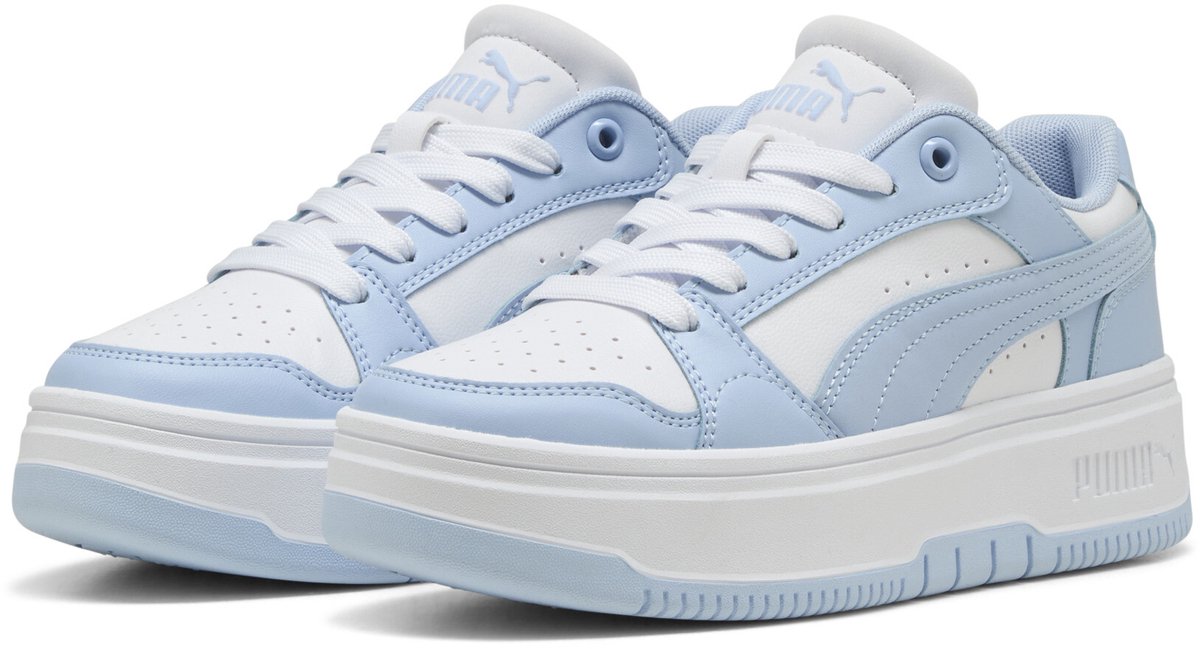 Puma Rebound Femme Jr PUMA White-Haute Tropic