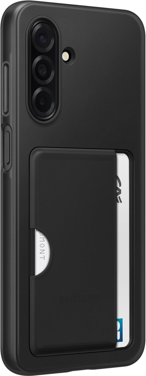 Samsung Galaxy A26 Card Slot Back Cover Zwart
