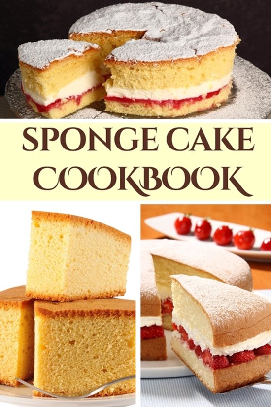 Sponge Cake Cookbook - cover