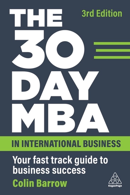 The 30 Day MBA in International Business - cover