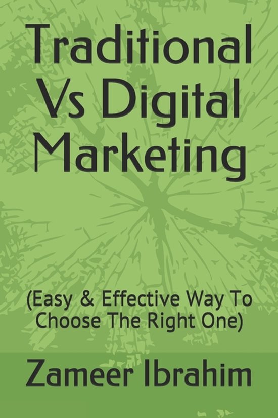 Traditional Vs Digital Marketing - cover