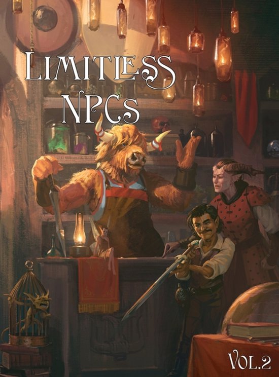 Limitless Non Player Characters vol. 2 - cover