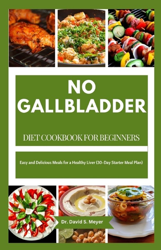 No Gallbladder Diet Cookbook for Beginners - cover