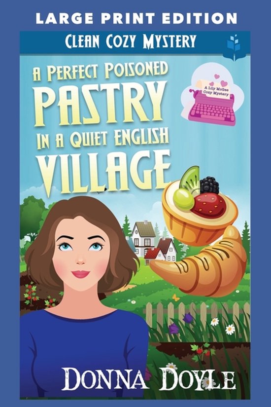Lily McGee Cozy Mysteries Large Print Edition-A Perfect Pois ... - cover
