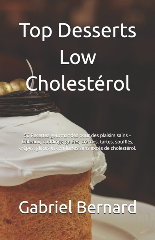 Top Desserts Low Cholestérol - cover