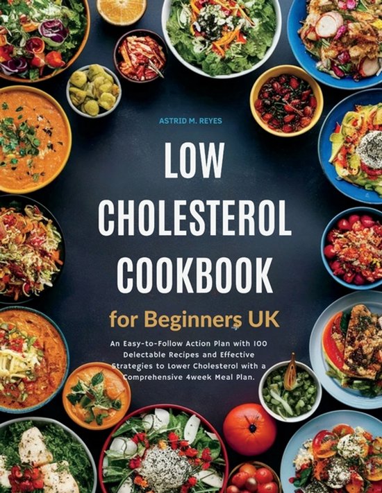 Low Cholesterol Cookbook for Beginners UK - cover