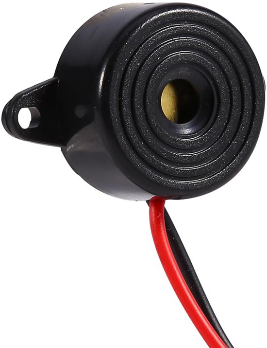 2pcs Buzzer Alarm Electronic Piezo Buzzer 3-24V DC with