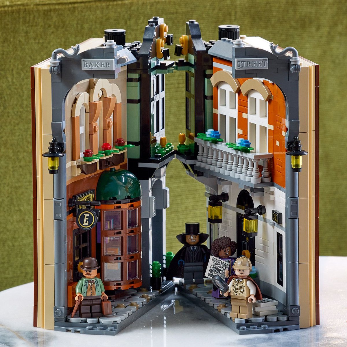 LEGO® Icons Boekensteun: Sherlock Holmes, Bouwset - 10351 — afbeelding 17