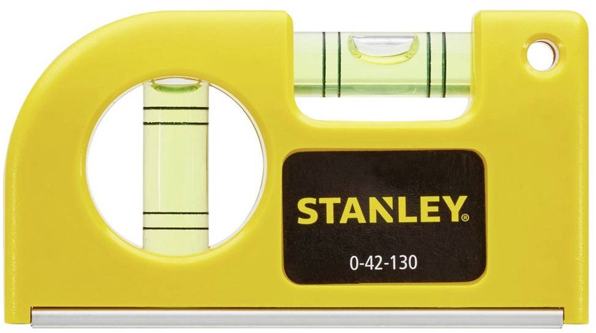 0-42-130 Pocket Spirit Level Magnetic - Waterpas - 8,7cm van STANLEY — cadeau in Tuin & Klussen - foto 4