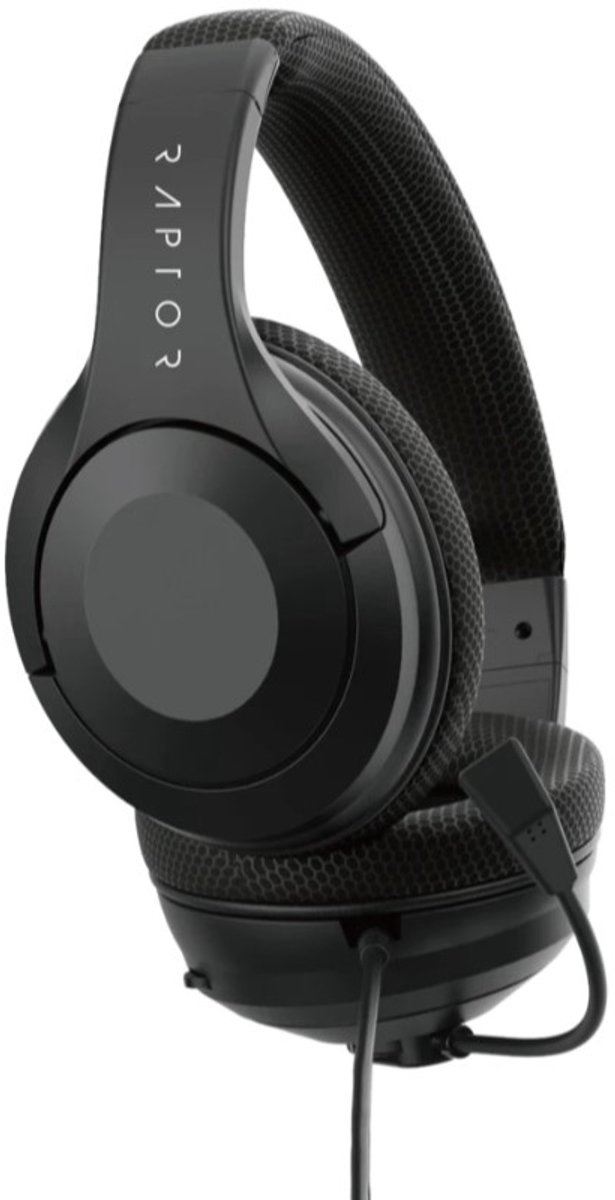 Raptor Gaming - H300 Bedrade Stereo Gaming Headset Zwart voor PS4/PS5 Xbox Series X|S en Windows 10/11