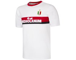 COPA - AC Milan 1988 Mediolanum - Retro Voetbalshirt - Heren - Wit - XL