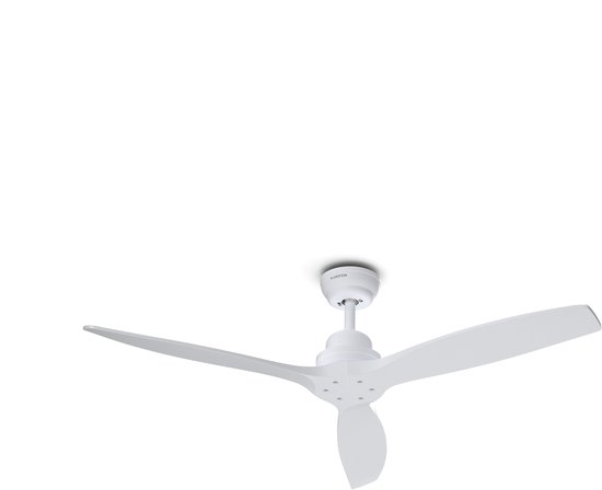 Klarstein Santa Elena plafondventilator 132 cm, stille DC motor, omkeerbaar, 6 snelheden, app- en spraakbediening, timer