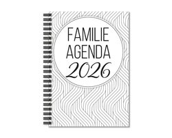 Familie agenda - voor 6 personen