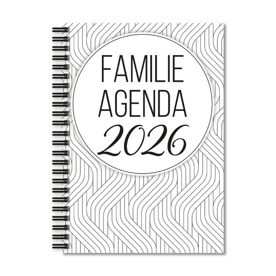 Familie agenda - voor 6 personen