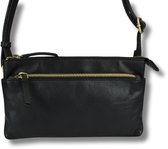 Sac bandoulière en cuir Zwart José - Lioné