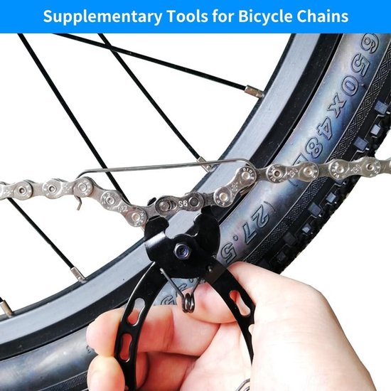 Kettingslot tang - fietsketting splitter - kettingslot tang met kettingmal - kettinghaak kettingtang - 3 stuks - racefiets - mountainbike - sportfietsen - kettingschakelgereedschap van Merkloos — afbeelding 4