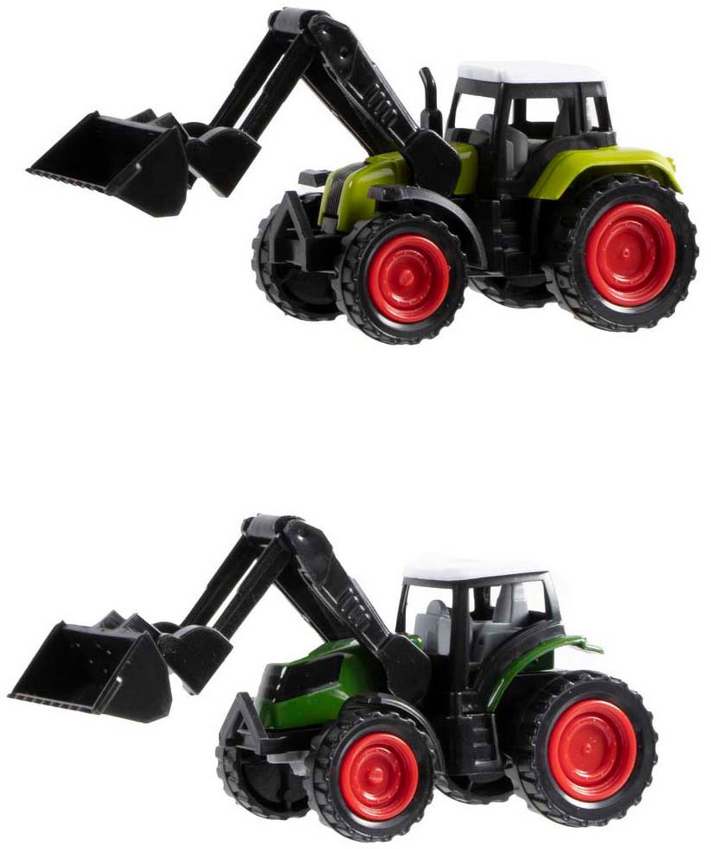 Metalen Tractor met Voorlader