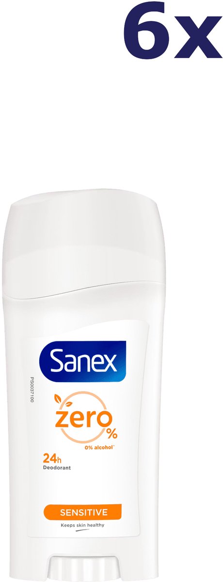 Bol.com Sanex Deo Stick Dermo Sensitive - 6 x 65 ml aanbieding