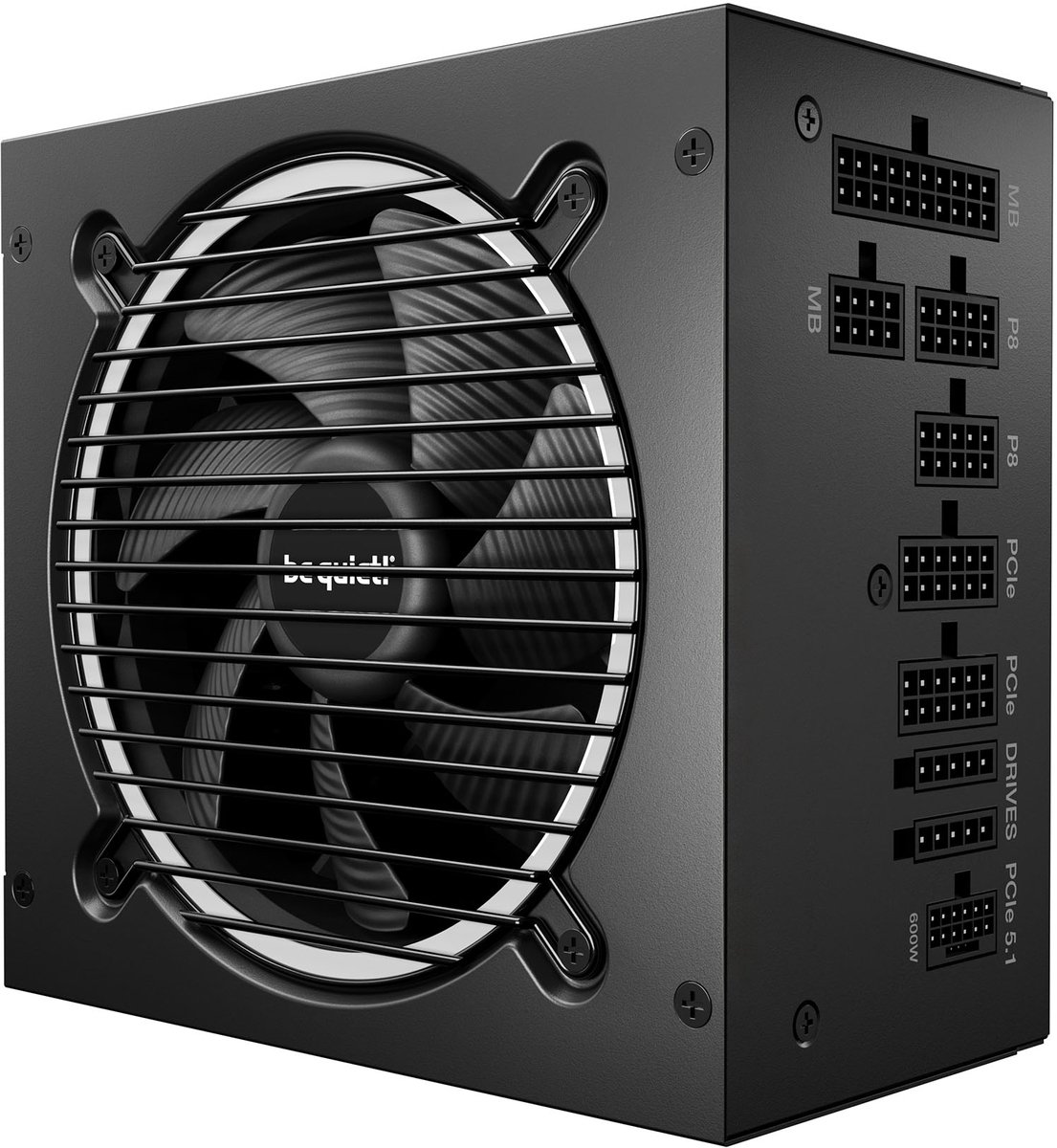Be Quiet! Pure Power 13 M - Interne voeding - 1000W - 80 PLUS Gold - 115V - Volledig modulair