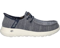 Skechers Hands Free Slip-In Go Walk Max heren mocassin - Blauw - Maat 42