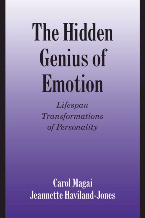 The Hidden Genius of Emotion - cover