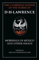 Het omslag van "Mornings in Mexico and Other Essays" uit "The Cambridge Edition of the Works of D.H. Lawrence", met een gestileerde vogel boven vlammen.