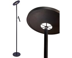 Freelight - Vloerlamp Stanza 2 lichts H 180 cm zwart
