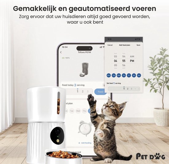 Beste automatische voerbak voor katten