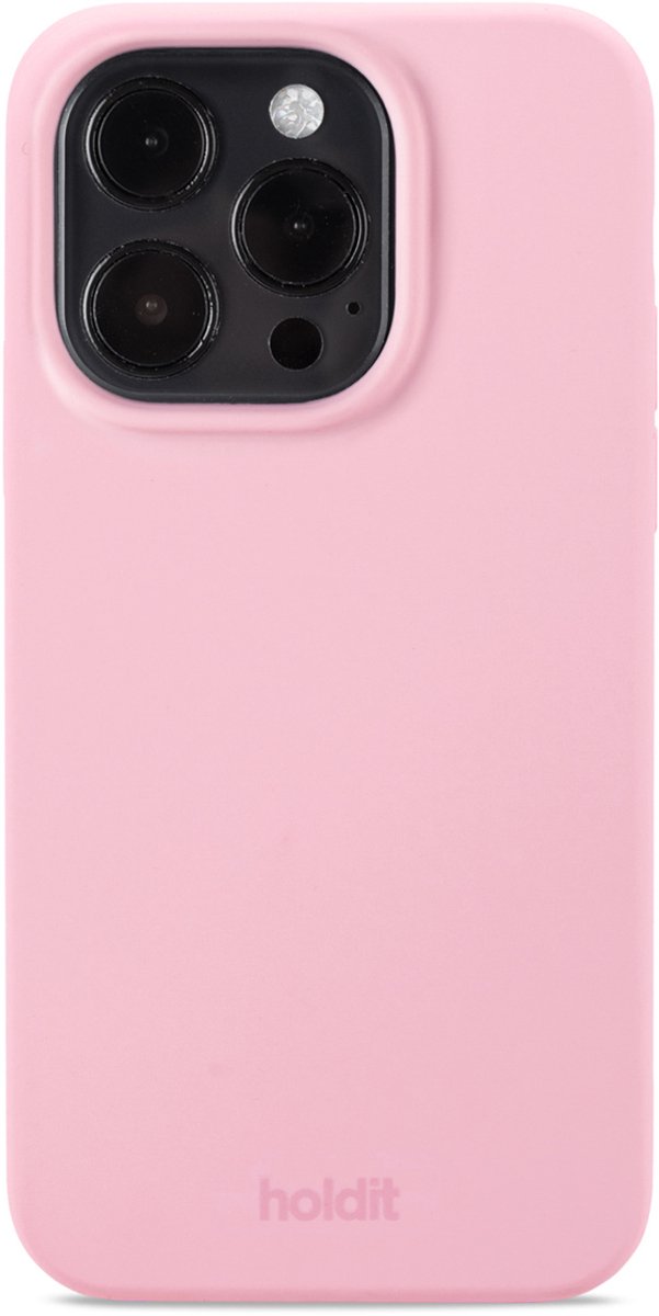 Holdit Silicone Case geschikt voor Apple iPhone 15 Pro - Pink