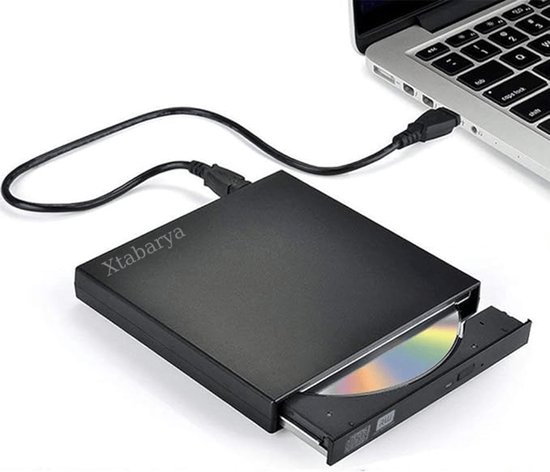 Lecteur Bekasa pour voiture, avec port USB/AUX, compatible avec camion, ordinateur portable, PC, téléviseur, et 'cd' externe universel avec télécommande