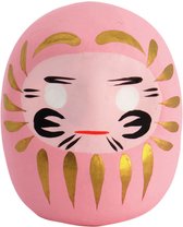 Daruma 5 cm roze | gelukspop gemaakt in Japan