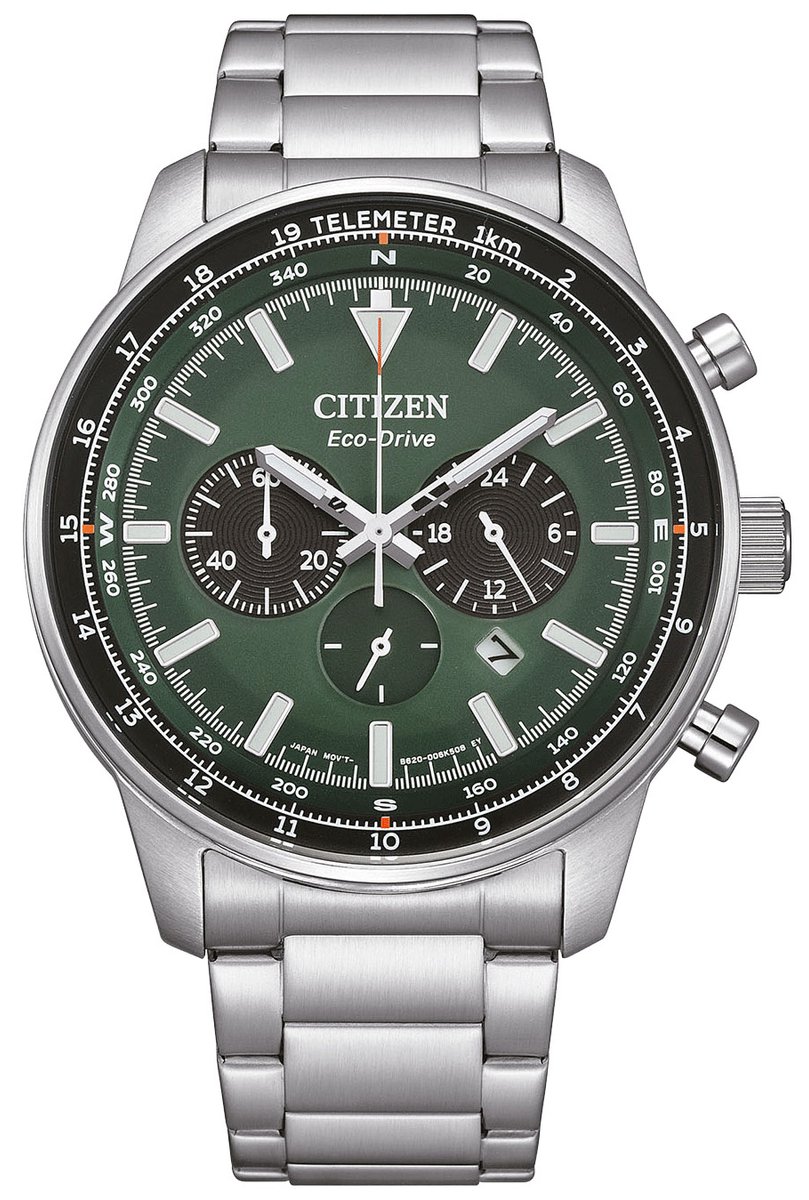 Citizen CA4500-91X Horloge - Staal - Zilverkleurig - Ø 44 mm