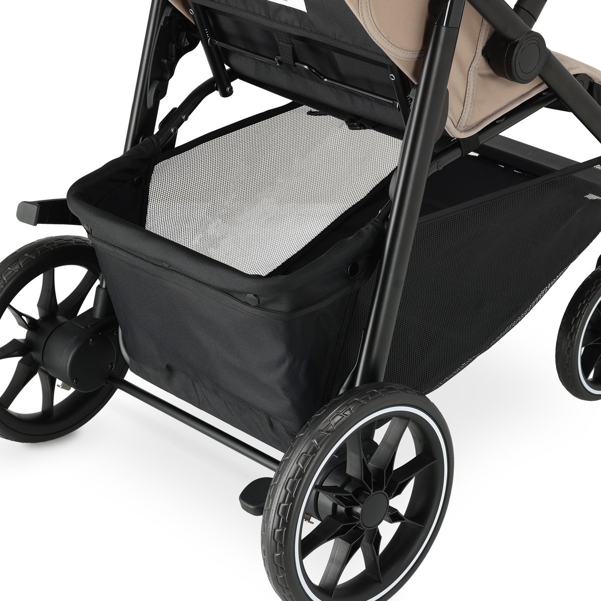 Mooiys Maxi Buggy Inklapbaar - Lichtgewicht Kinderbuggy - Nougat — cadeau in Cadeau-ideeën - foto 6
