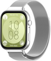 Bracelet milanais By Qubix - Argent - Bracelet de montre compatible avec Huawei Watch Fit 3