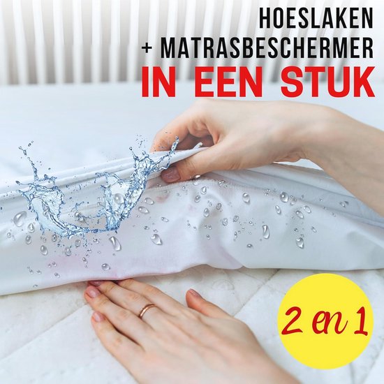 Waterdichte Hoezen voor Wieg en Kinderwagen - Set van 2 - Universele Maat 35x75 cm, 100% Jersey — afbeelding 3