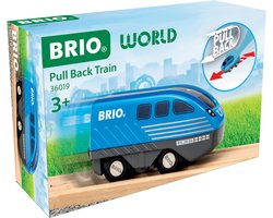 BRIO Pull Back Trein - World speelgoed zonder batterijen - 36019