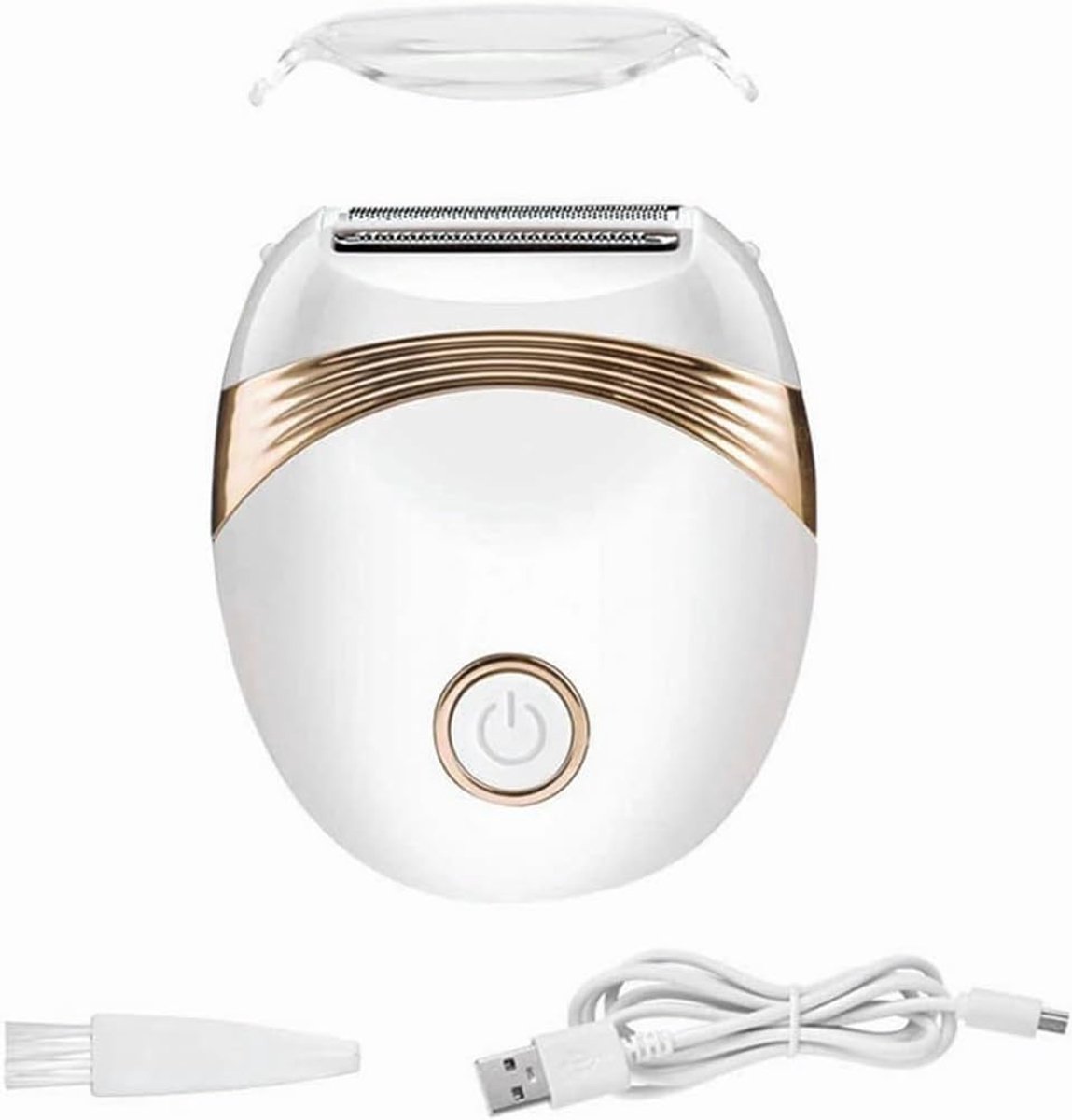 Elektrisch Scheerapparaat voor Vrouwen - Draagbare Bikini-Trimmer en Haarverwijderaar voor Gezicht, Lichaam en Benen