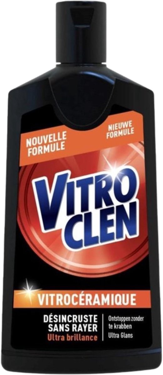 Vitroclen - Kookplaatreiniger - Keramisch & Inductie - Ultra Glans - 310 ml - 1 stuk