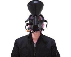 GASMASTER Alien Gas Mask Human Urinaal Dosering Systeem