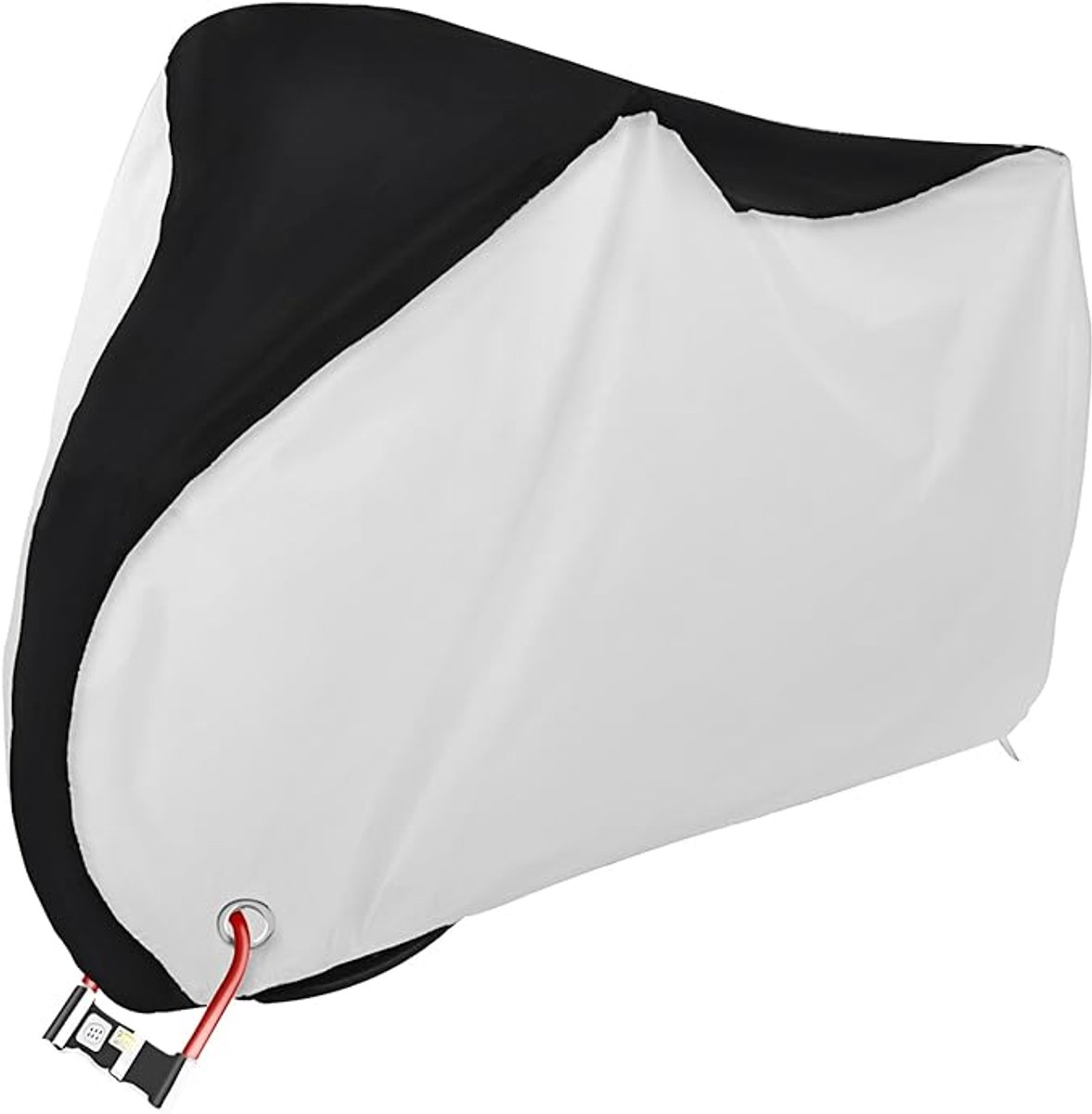 S&Dshopline® Fietshoes, waterdicht, 210T regenbescherming, fietshoes, fietsgarage, fietszeil, waterdicht, voor mountainbike, elektrische fiets, 200 x 70 x 110 cm