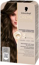 Schwarzkopf - CREME SUPREME 5-0 - Haarkleuring - Natuurlijk Bruin - Permanente Haarverf - Beschermt en Versterkt - Grijsdekking - 245g