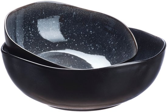 66 OZ Grote Saladeschaal Set van 2, 1.95L Opale Glazen