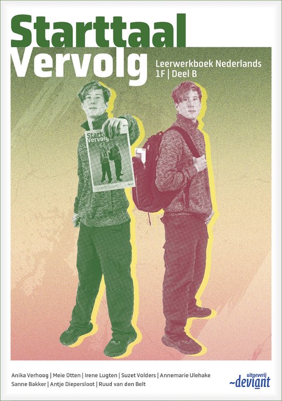 Starttaal - Starttaal vervolg 1F nederlands Leerwerkboek B - cover