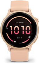 Garmin Vivoactive 6 - Smartwatch - Sporthorloge- Health - Fitness - 42 mm - Roze (Pink Dawn)