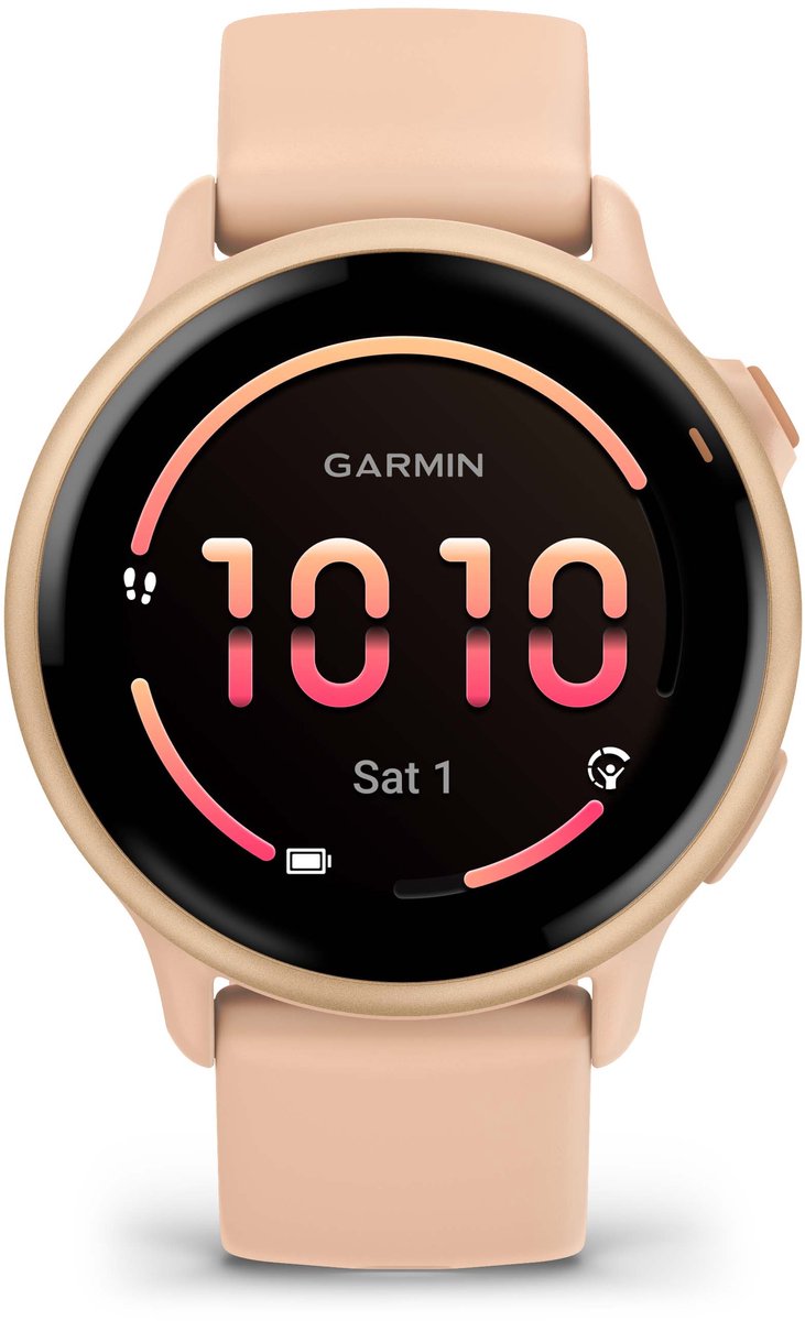Garmin Vivoactive 6 Smartwatch - Sporthorloge 42 mm Roze - afbeelding 3