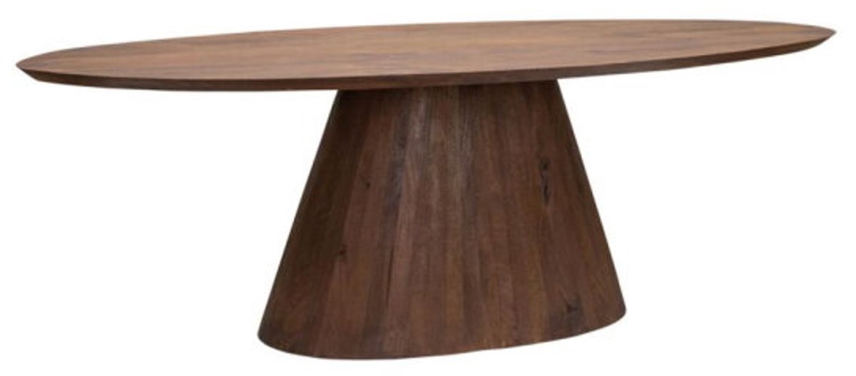 Tower Living Eettafel Premana - Ovaal Bruin Hout - 240x120x77cm