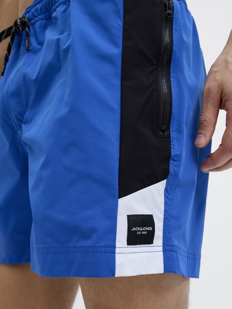 Jack & Jones Maui Blocked Zip Zwemshort Heren — afbeelding 5